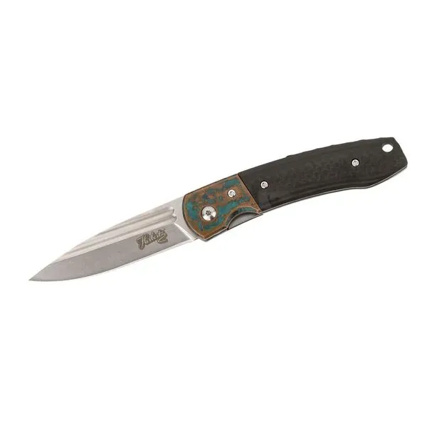 Herbertz Taschenmesser briceag pliabil carbon negru D2