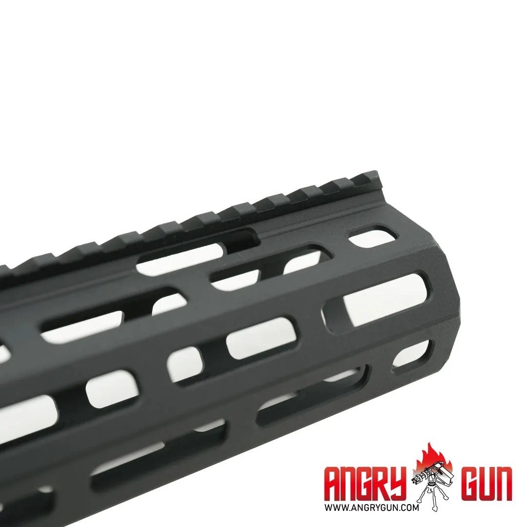 Angry Gun URX6 12.75 handguard M-LOK negru aluminiu