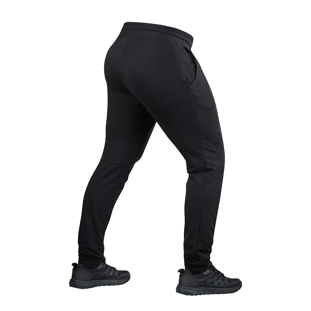 M-Tac Stealth Active pantaloni negri bumbac elastic