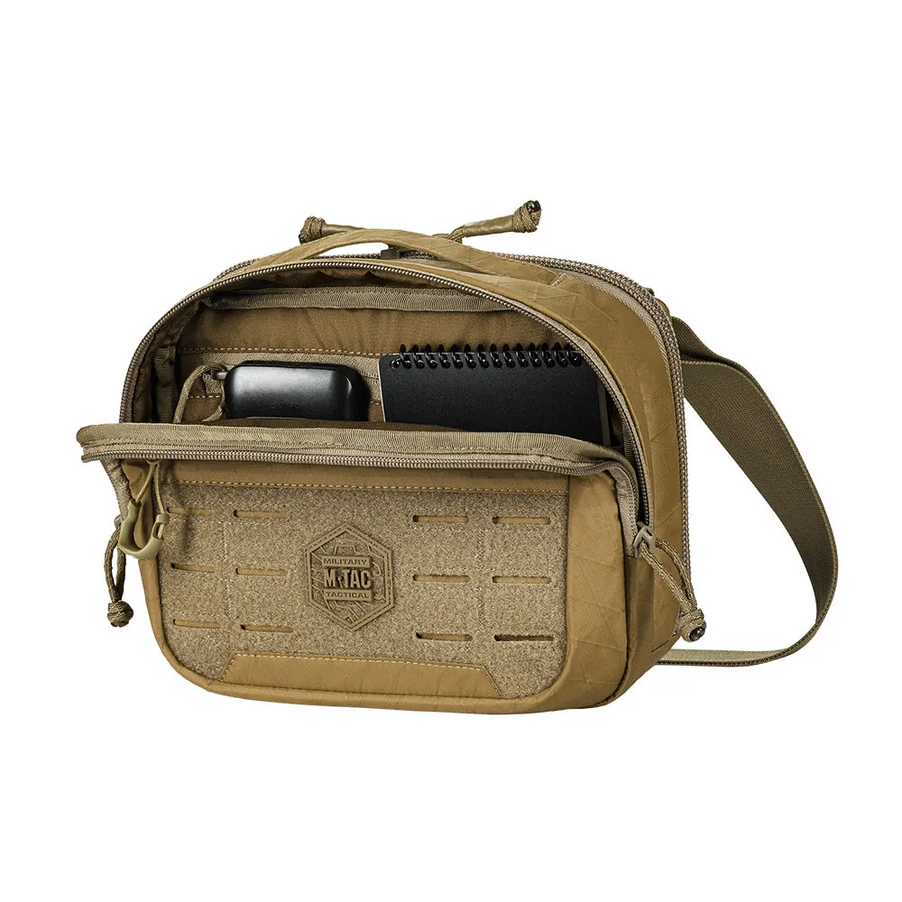 M-Tac X-Pac Elite geanta EDC Coyote quick-release