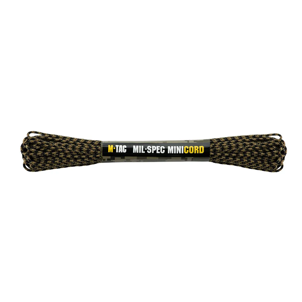 M-Tac Minicord Mil-Spec sfoara paracord 15m Negru Coyote