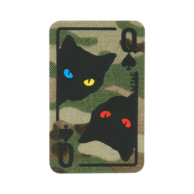 M-Tac Queen of Spades patch moral Multicam/Black Cordura