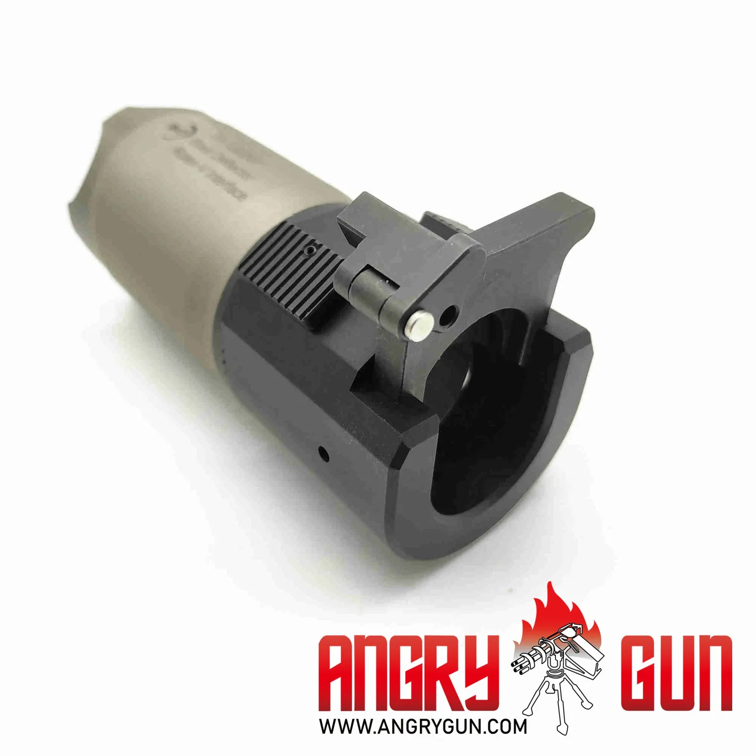 Angry Gun Rotex V Blast Deflector Dummy Inox 97mm