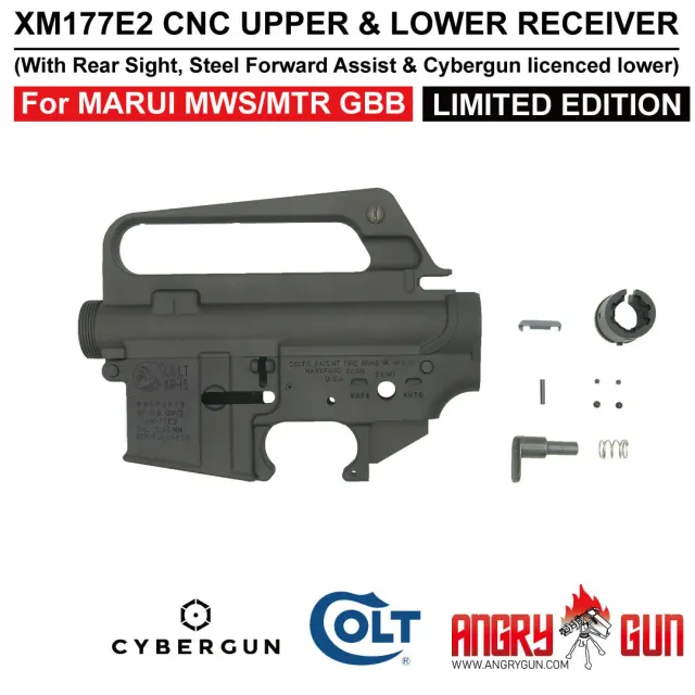Angry Gun XM177E2 kit conversie Marui MWS gri editie limitata