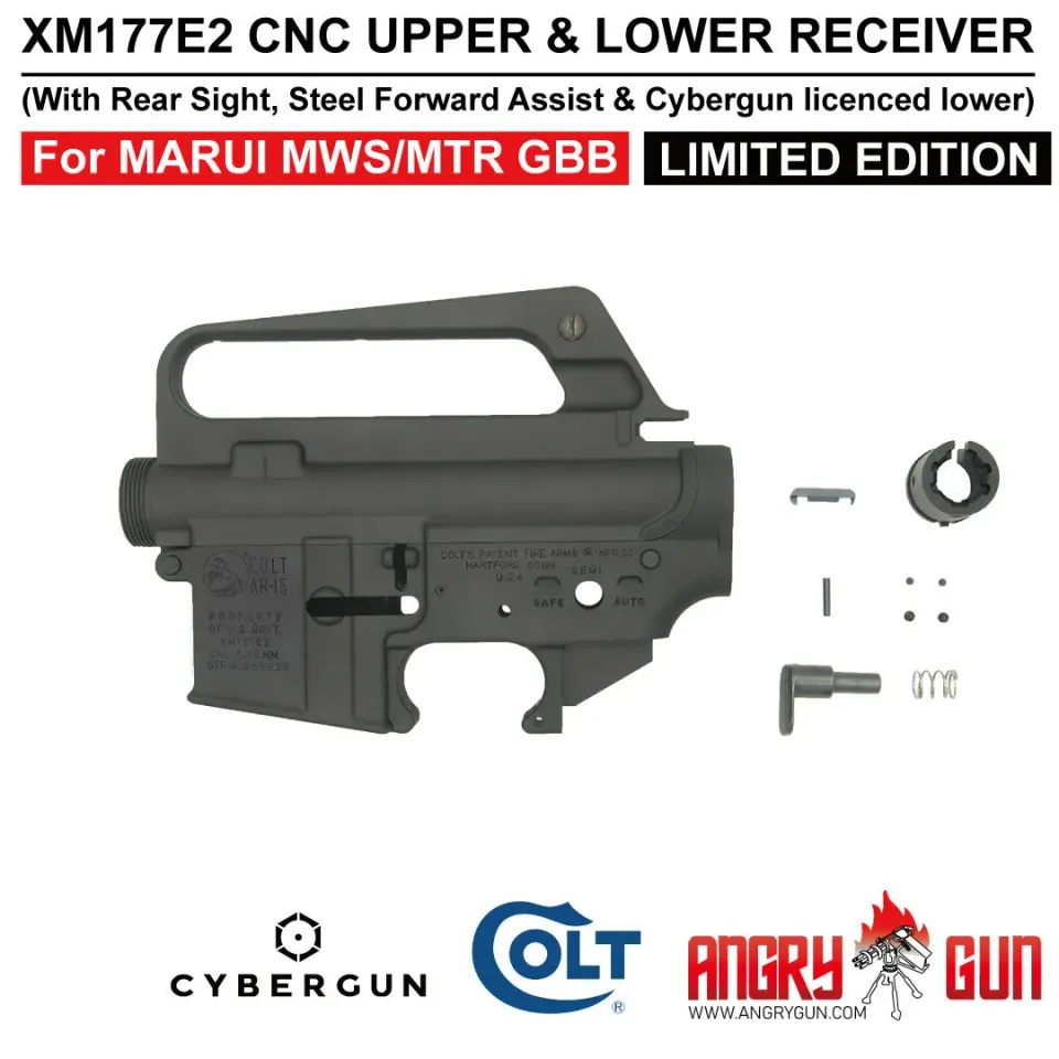 Angry Gun XM177E2 kit conversie Marui MWS gri editie limitata