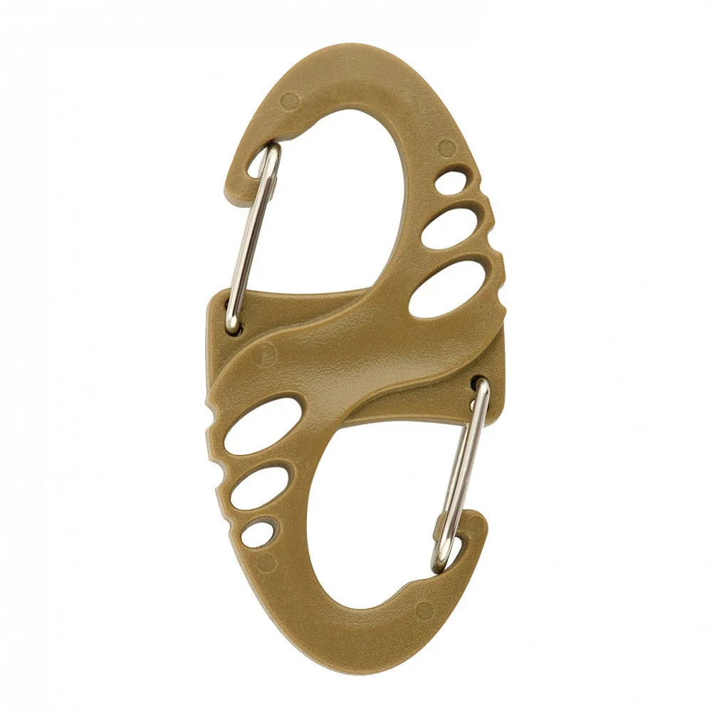 M-Tac S-Hook carabinieră plastic coyote 50 mm ușoară
