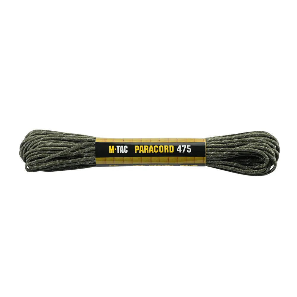 M-Tac Paracord 475 paracord 15m Ranger Green reflectorizant