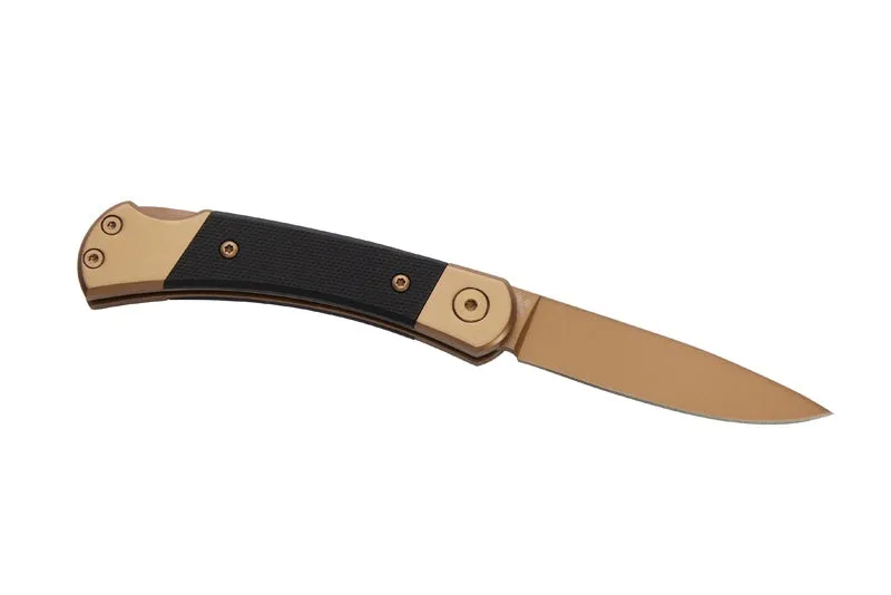 Herbertz Taschenmesser Titan Rosegold D2 Small briceag pliabil