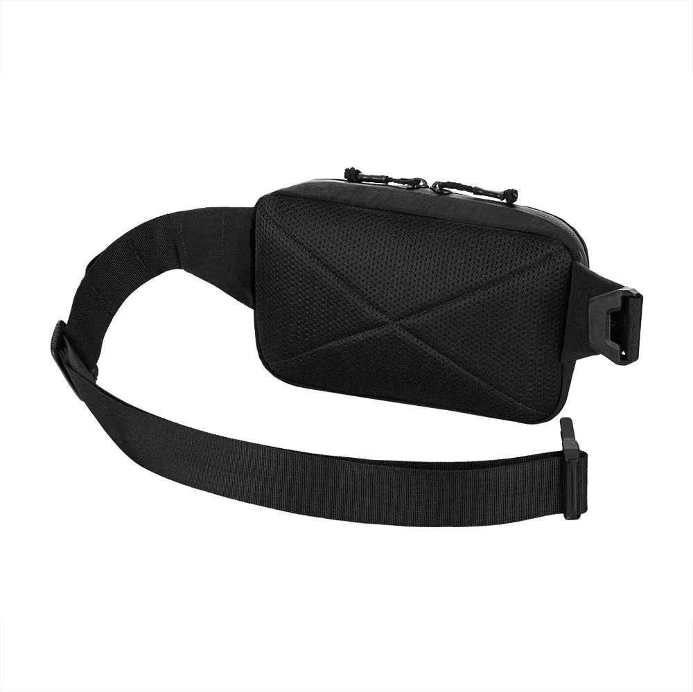 M-Tac City Waist Bag Lite-NR Elite borsetă negru impermeabilă