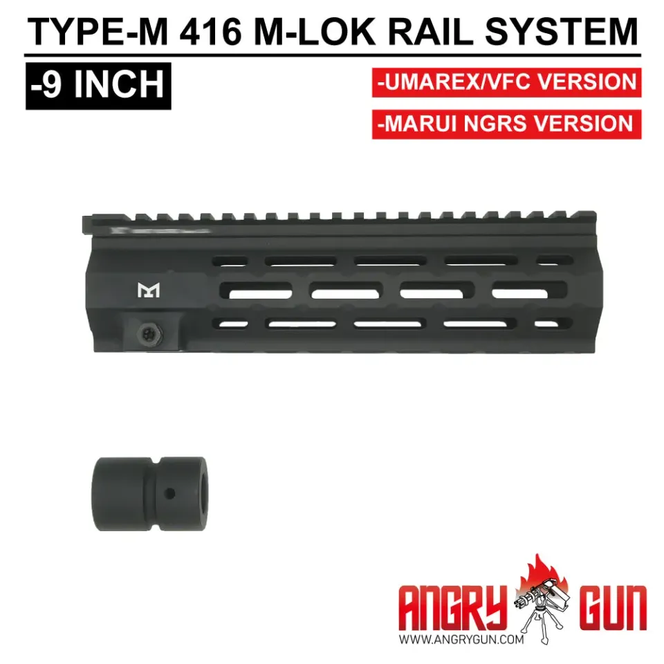 AngryGun Type-M 416 șină M-LOK 13.5 inch VFC