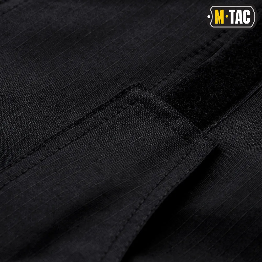 M-Tac Conquistador Gen. I Flex pantaloni tactici negri rip-stop