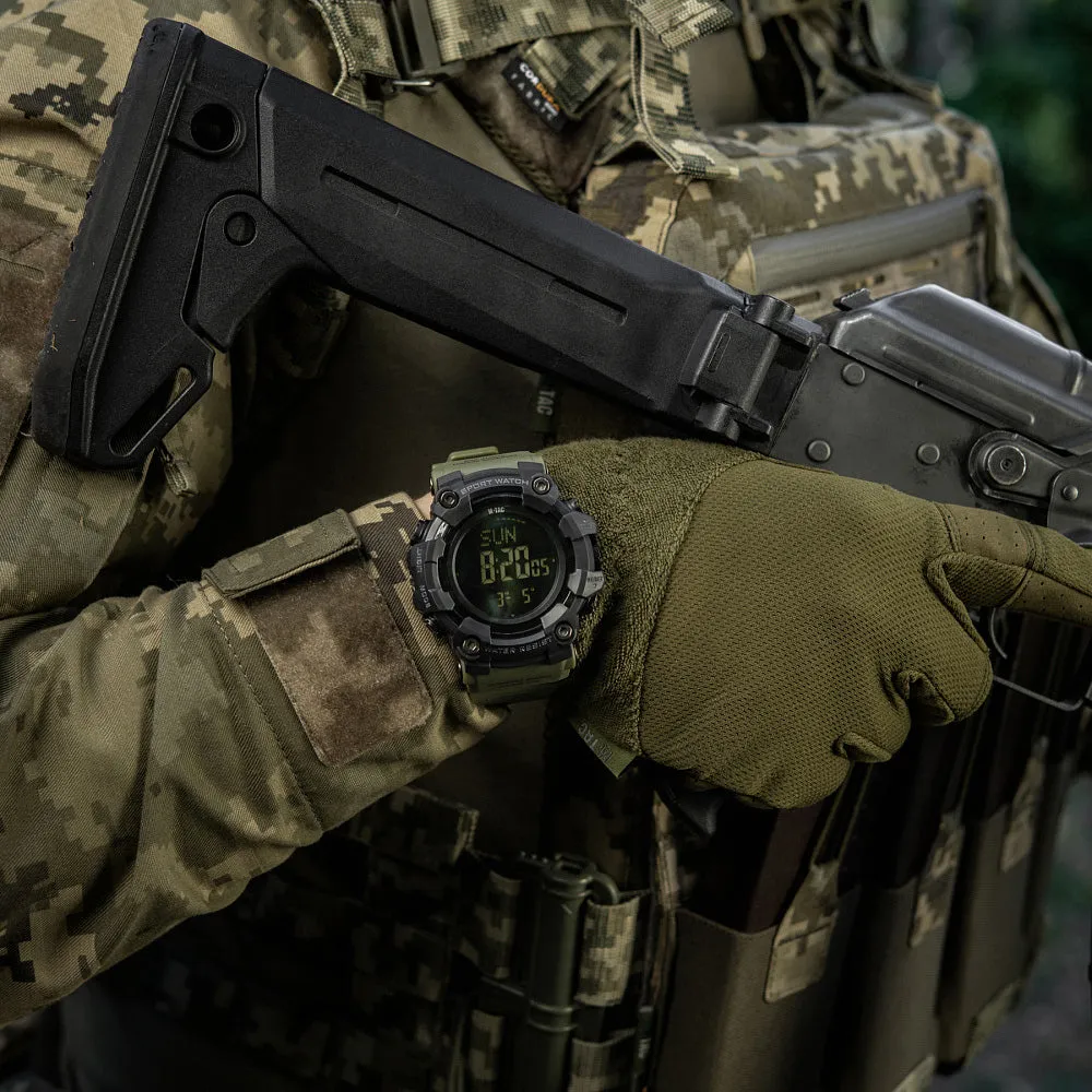 M-Tac 2037 ceas tactic verde rezistent 5ATM