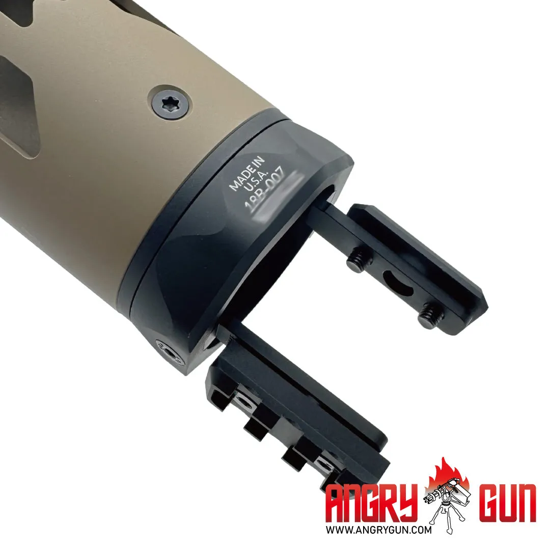 Angrygun M-RAC protectie amortizor airsoft FDE 6.5” Type B