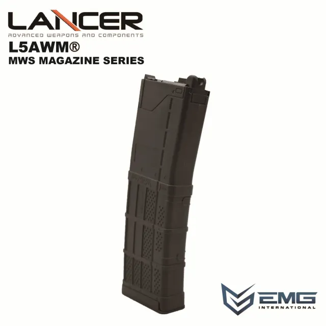 Angry Gun L5AWM V2 incarcator MWS 35bb negru