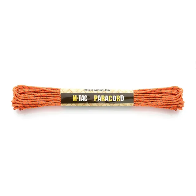 M-Tac Minicord paracord portocaliu reflectorizant 15 m