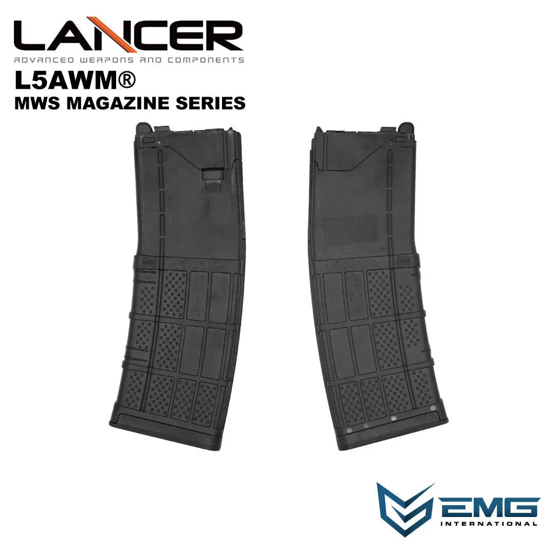 Angry Gun L5AWM V2 incarcator MWS 35bb negru