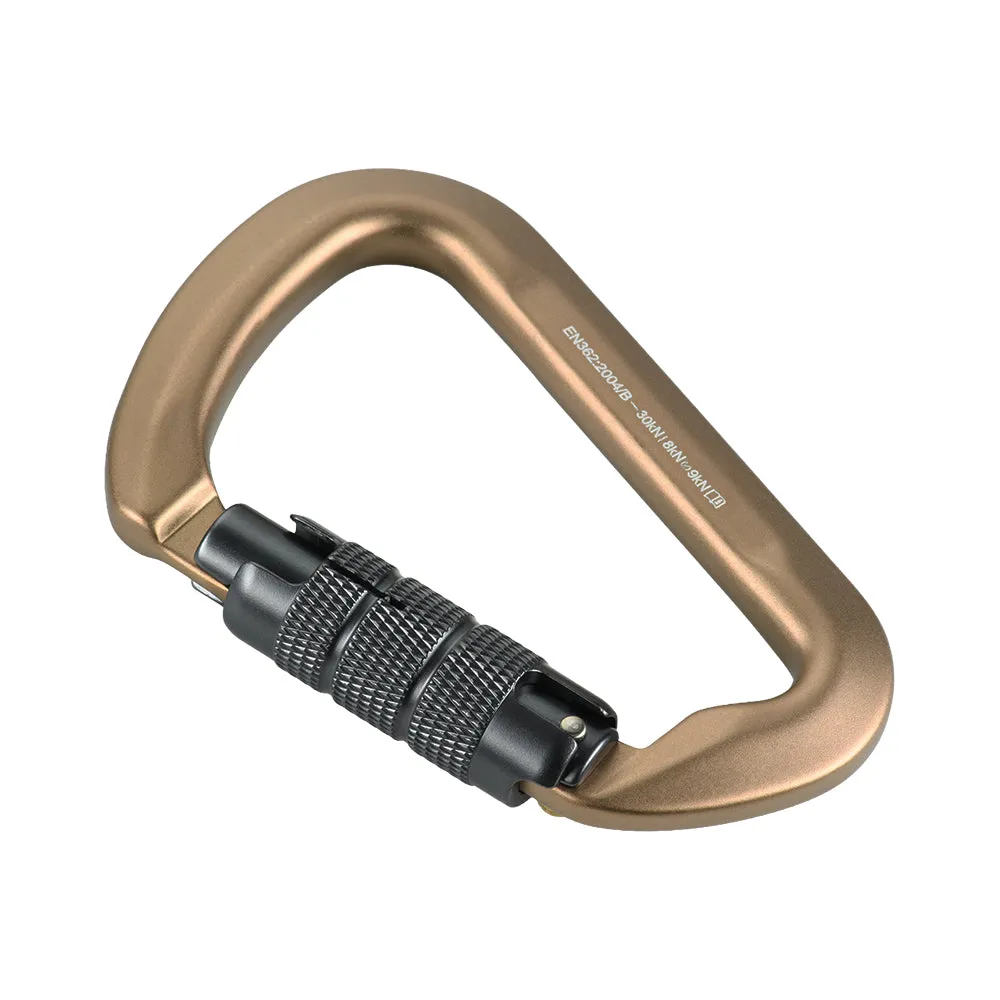 M-Tac Keylock carabinier khaki 30 kN 11 cm