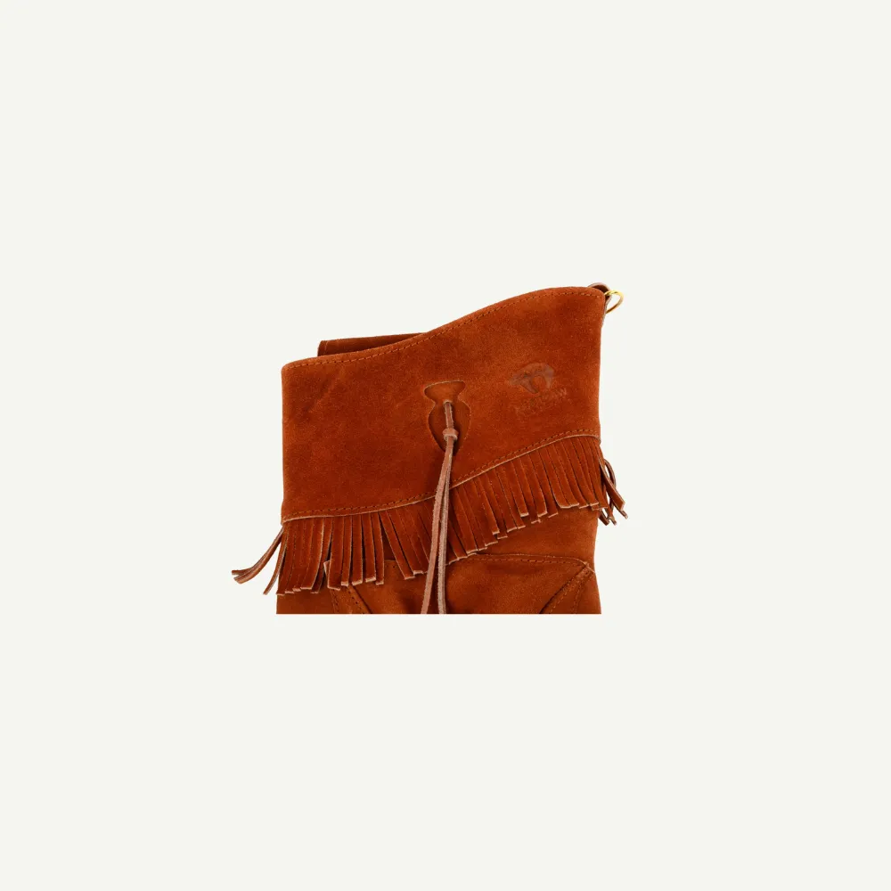 Bear Paw Indian Summer Big tolba spate piele maro