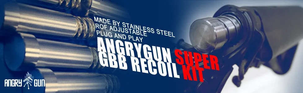 AngryGun 300% Super Recoil kit recul WE inox