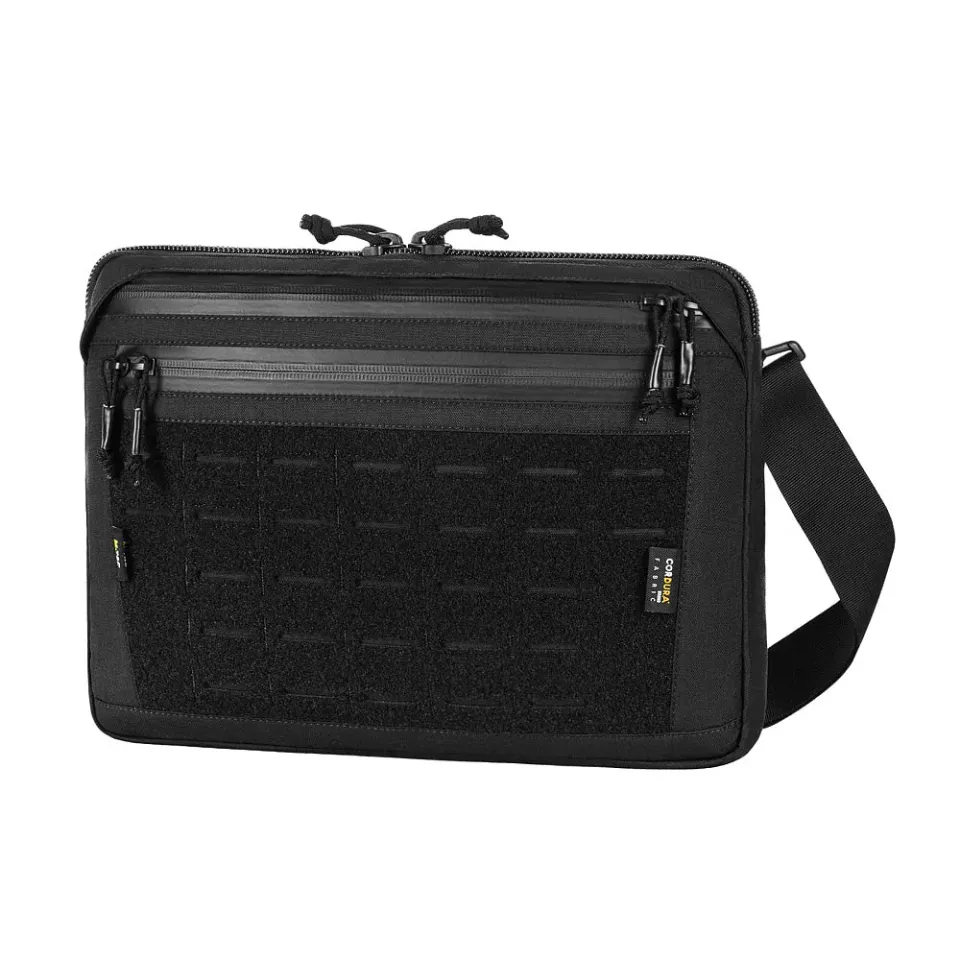 M-Tac pouch administrativ negru Velcro compact