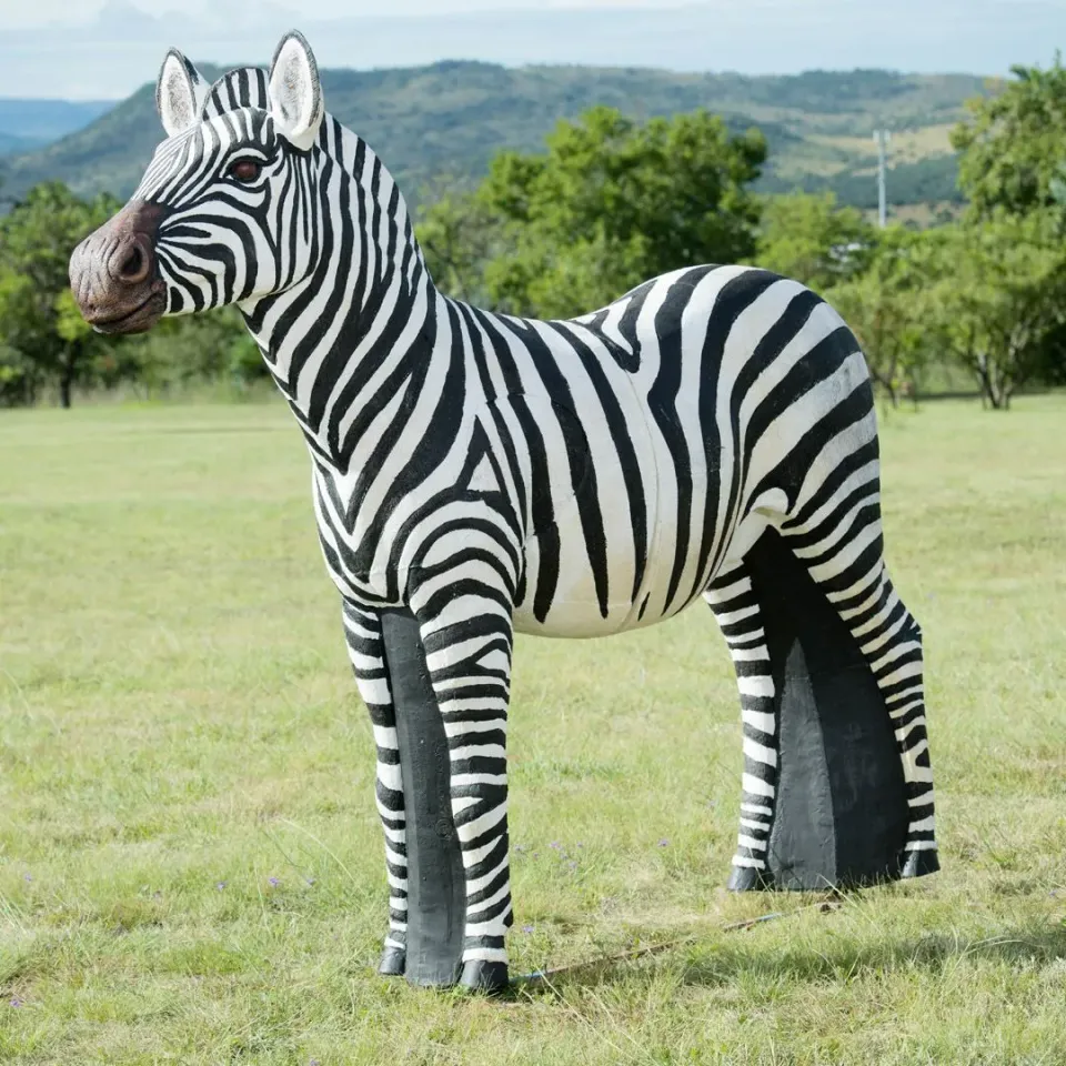 Bear Paw Wildcrete Zebra țintă 3D grup 1 mare