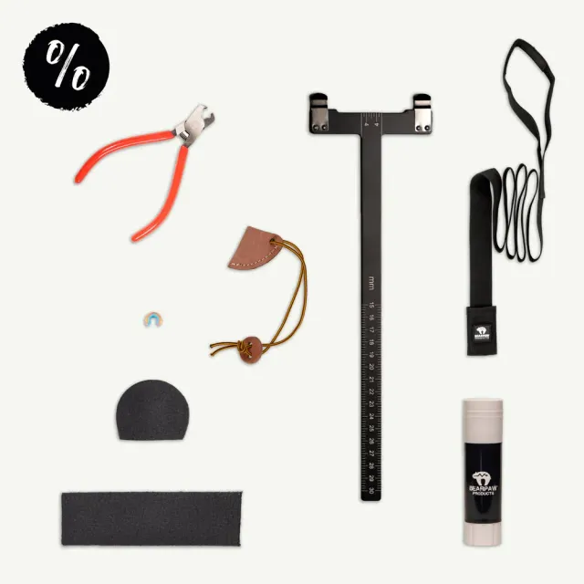 Bear Paw set ingrijire si intretinere arc 11 piese
