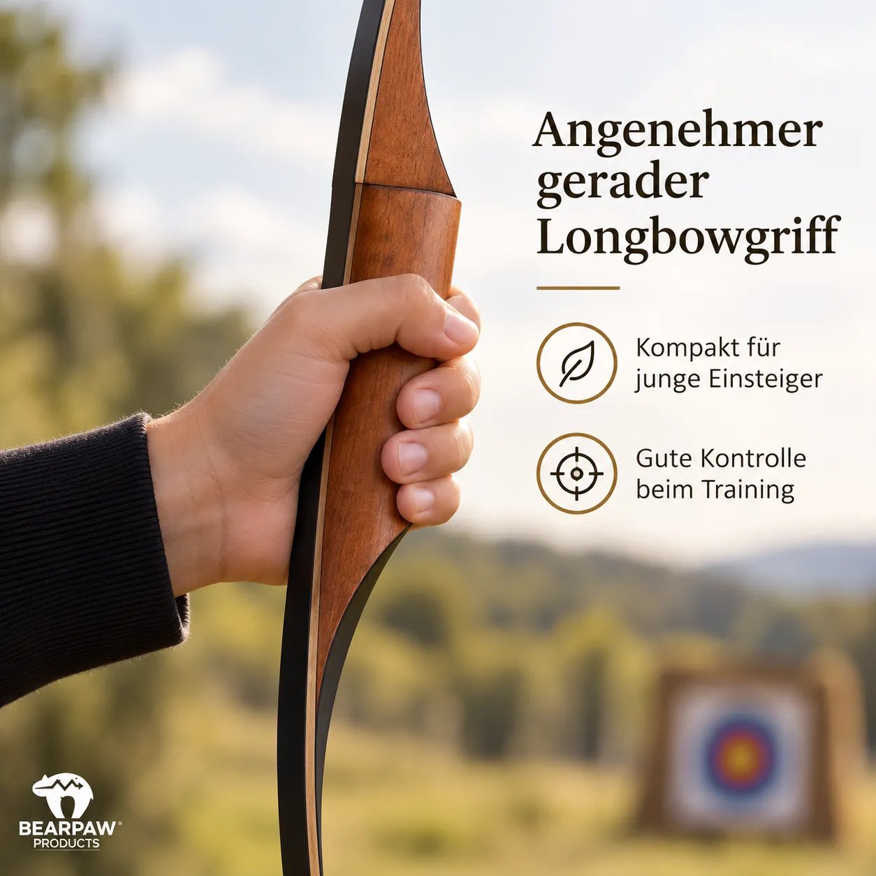 Bearpaw Little Sioux arc longbow copii 35 inch RH