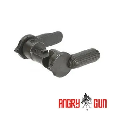 Angrygun CNC Steel Ambi Selector airsoft otel WE M4