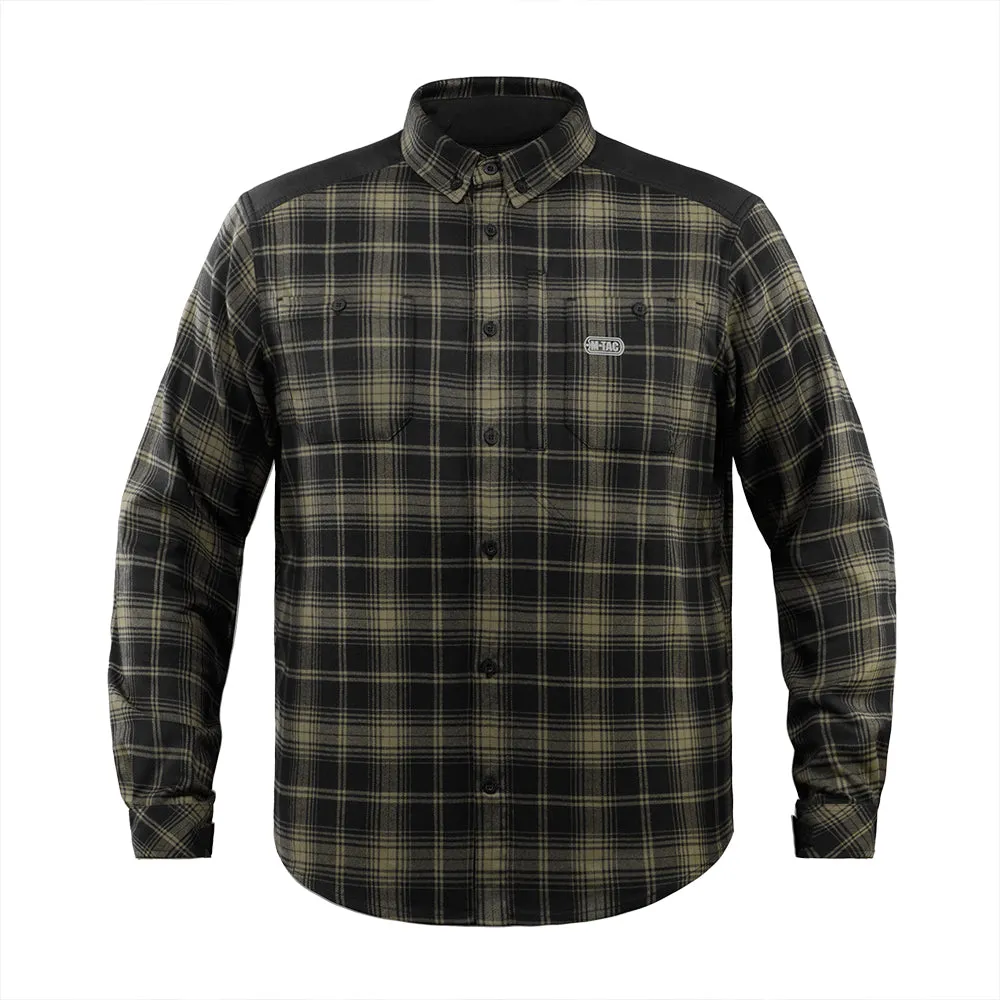 M-Tac Redneck camasa tactica negru-maro in carouri