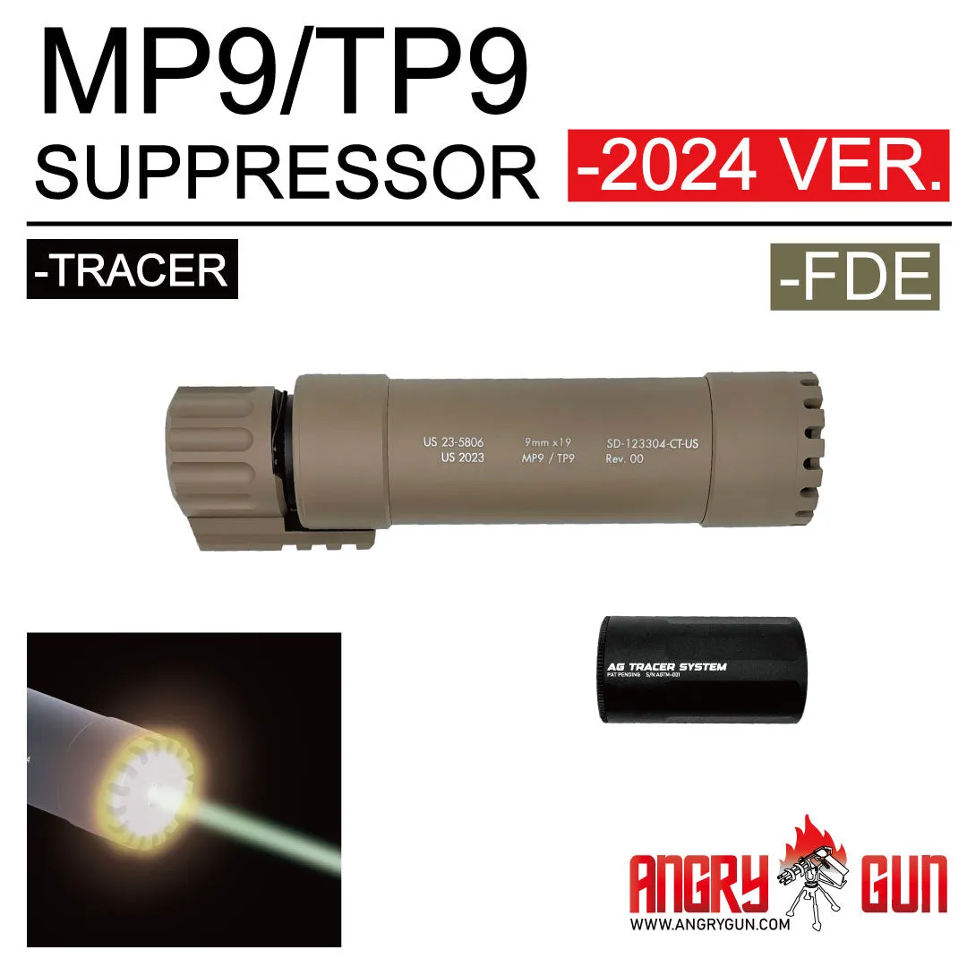 AngryGun MP9/TP9 Tracer 2024 trasor negru 210mm