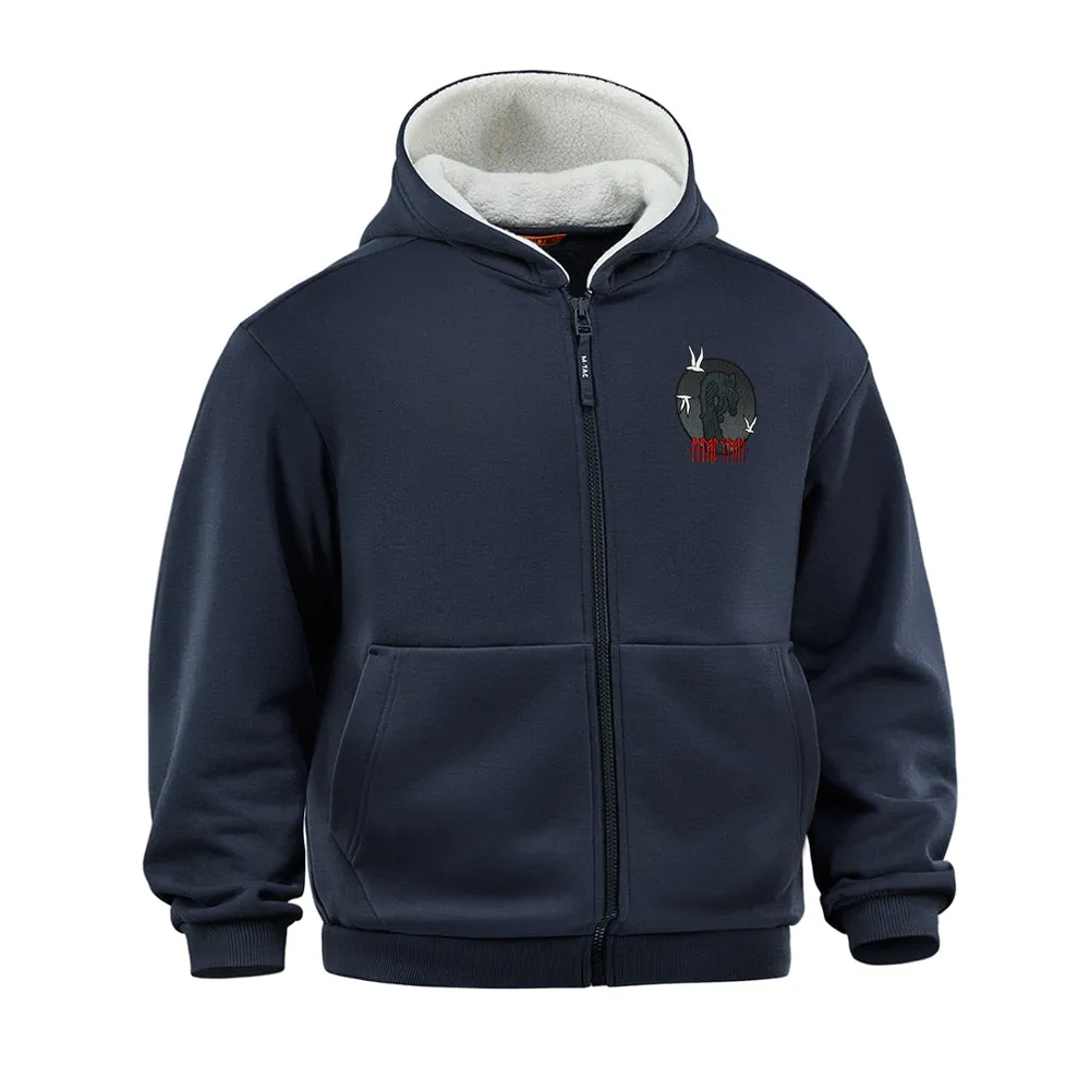 M-Tac The Way Hanorac Bumbac Indigo Blue cu Fermoar