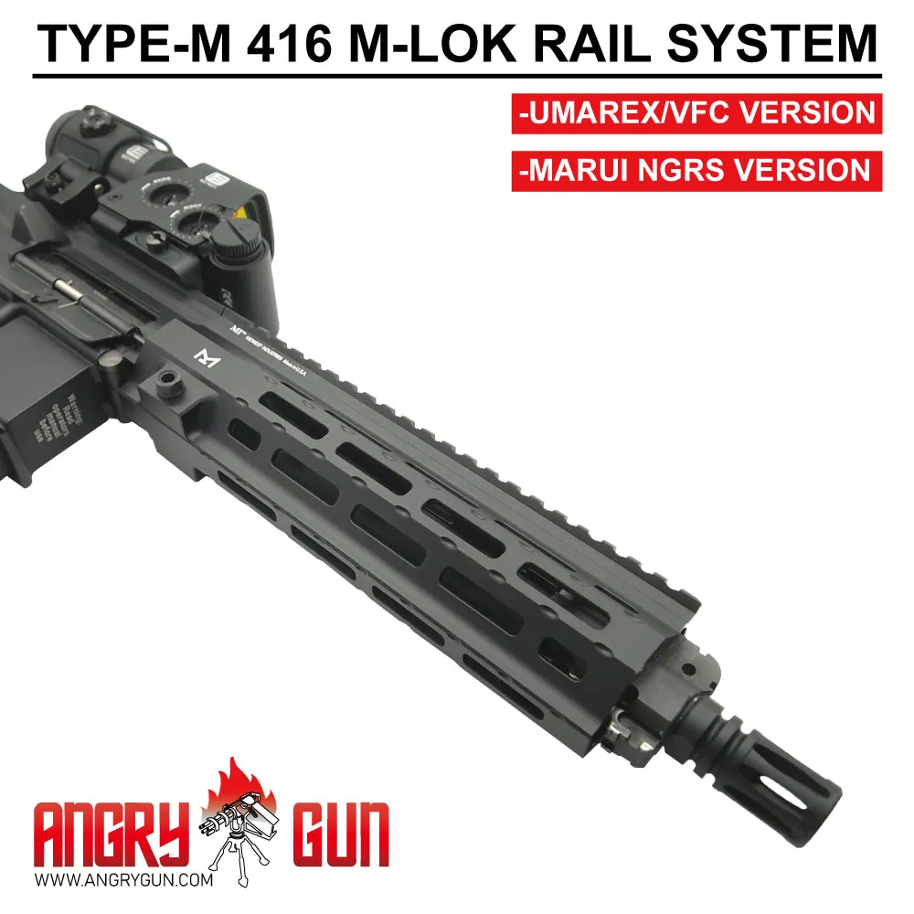 AngryGun Type-M 416 șină M-LOK 13.5 inch VFC