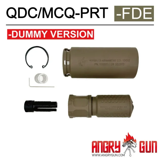 ANGRYGUN KAC QDC amortizor dummy airsoft negru