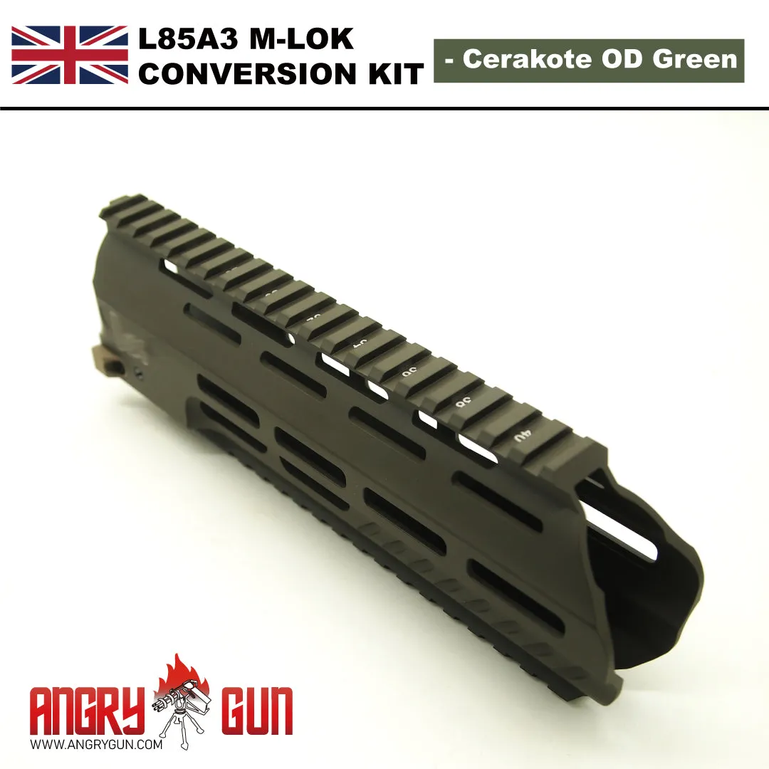 Angry Gun L85A3 kit conversie M-LOK verde OD