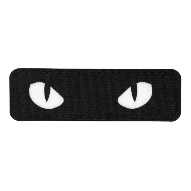 M-Tac Cat Eyes patch negru fosforescent 25x80mm