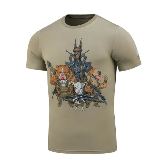 M-Tac Rex Team tricou Tan L bumbac elastic