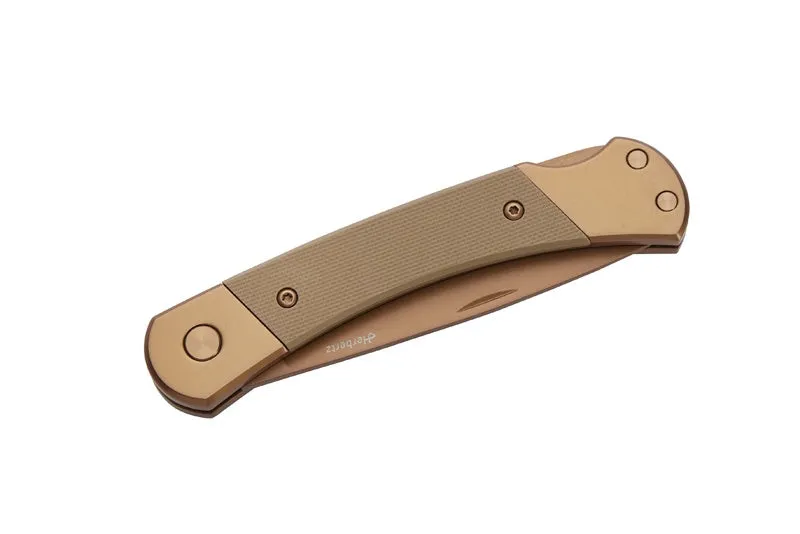 Herbertz Taschenmesser briceag otel D2 rose gold