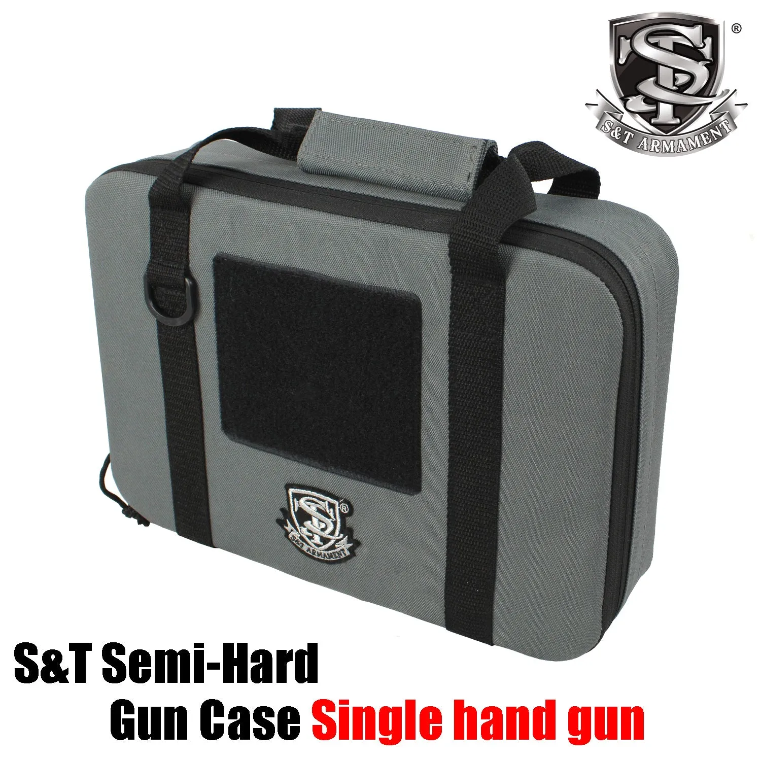 S&T Single Pistol husa semirigida neagra 305mm