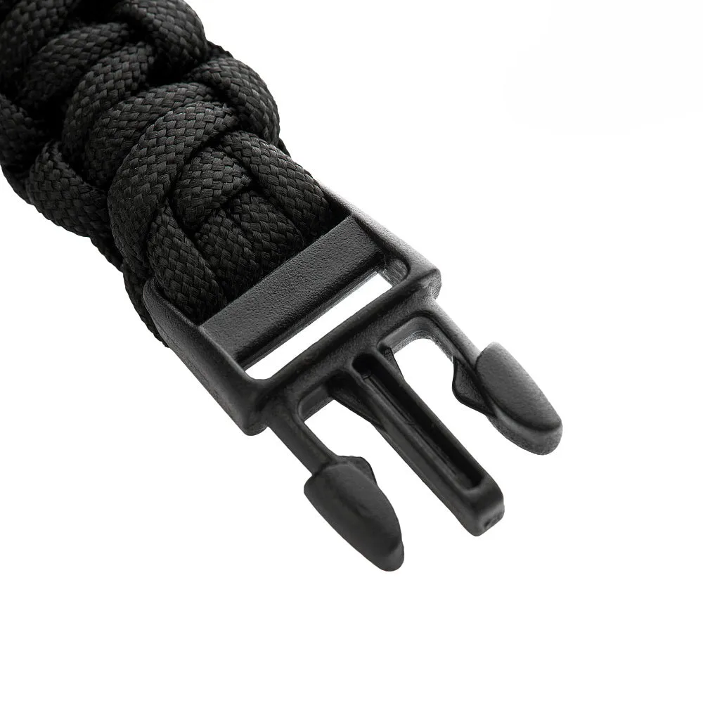 M-Tac Paracord brățară neagră supraviețuire