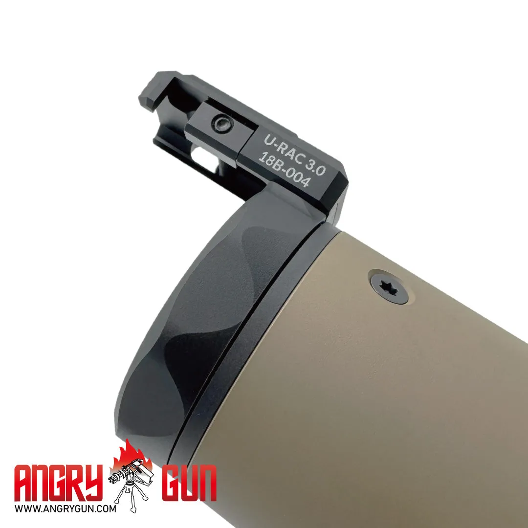 AngryGun U-RAC scut amortizor FDE carbon 6,5 inch aluminiu