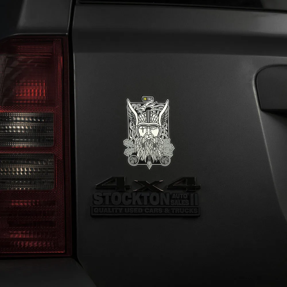 M-Tac Odin sticker reflectorizant negru rezistent apa