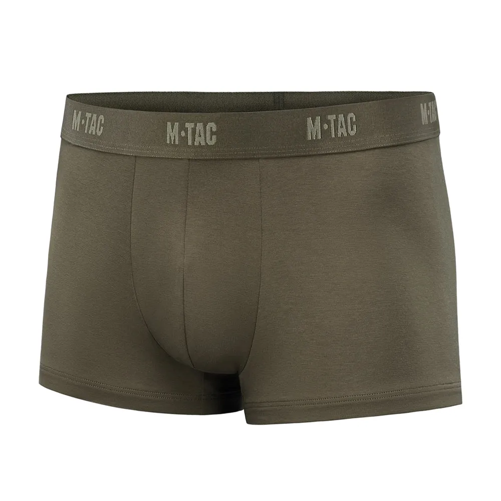 M-Tac Cotton Stretch boxeri Dark Olive bumbac