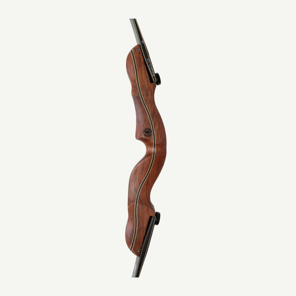 Bearpaw Mohawk ILF arc recurve 58 inch RH 25 lbs bubinga