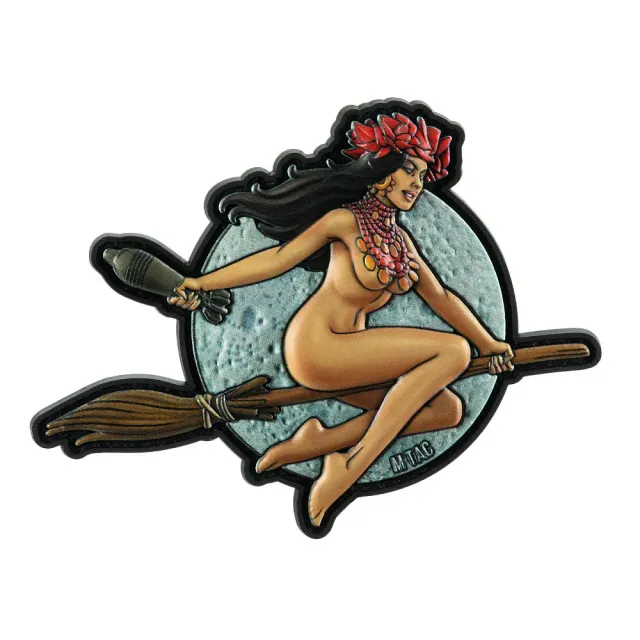 M-Tac Tactical Girl 11 patch PVC vrăjitoarea ucraineană