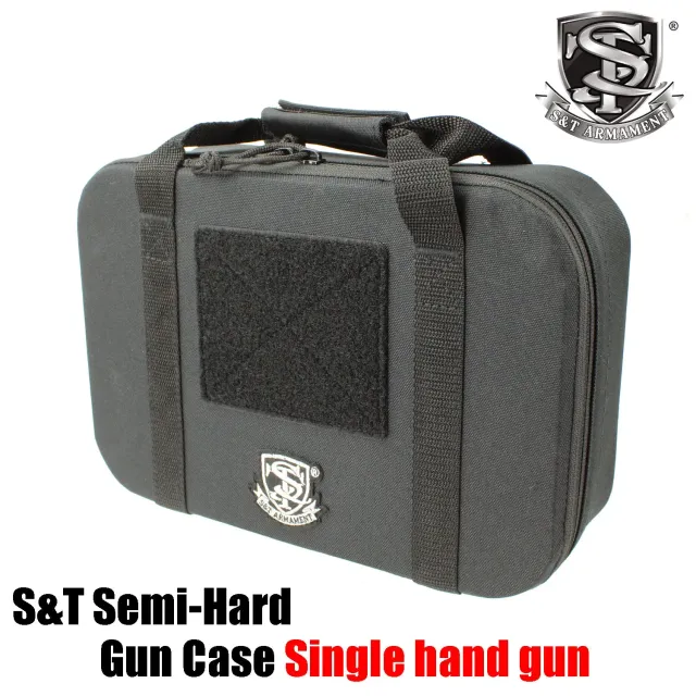 S&T Single Pistol husa semirigida neagra 305mm
