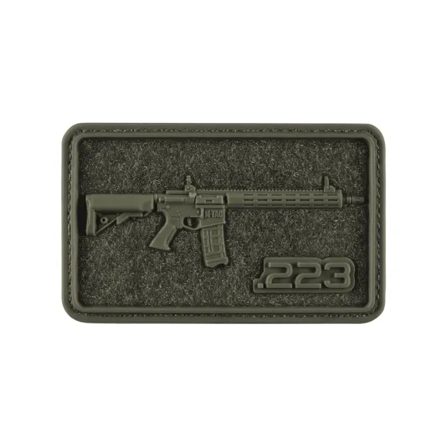 M-Tac AR-15 patch PVC Ranger Green 5x8 cm