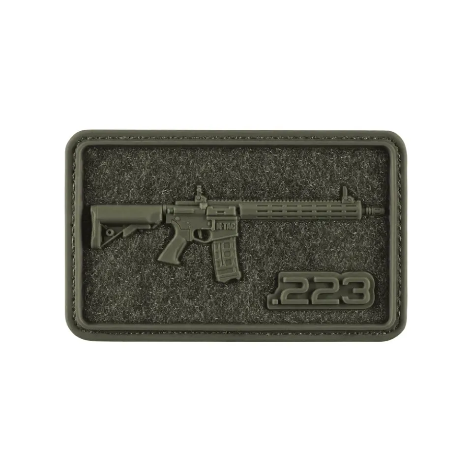 M-Tac AR-15 patch PVC Ranger Green 5x8 cm
