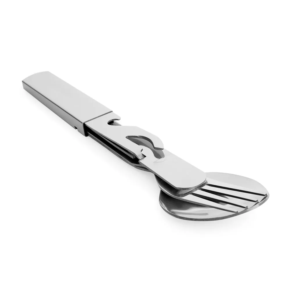 M-Tac Steel Large set tacamuri camping chrome