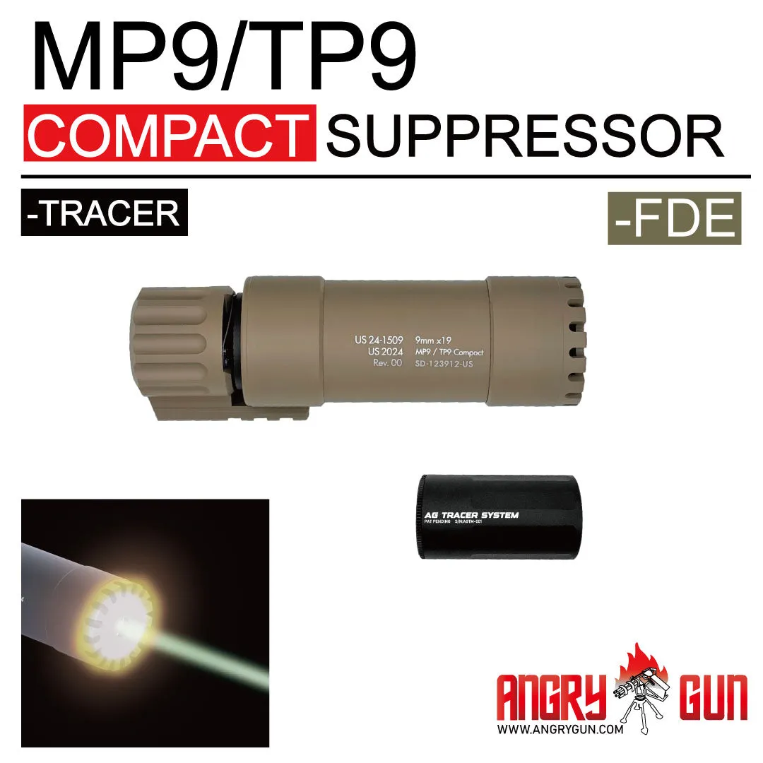 Angrygun MP9/TP9 amortizor tracer negru 170 mm