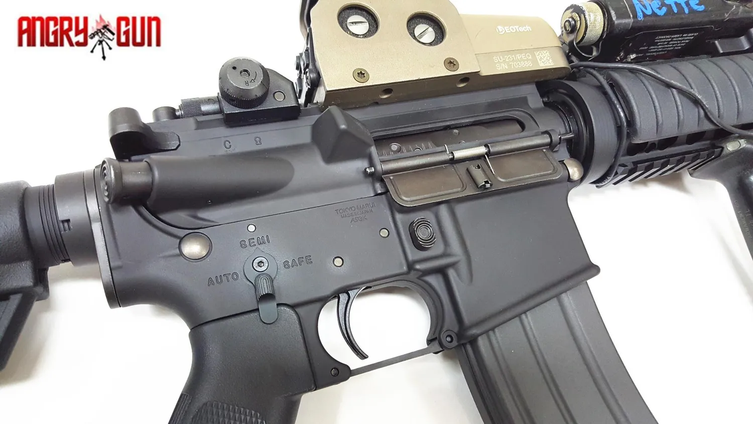 AngryGun KAC selector ambidextru MWS aluminiu